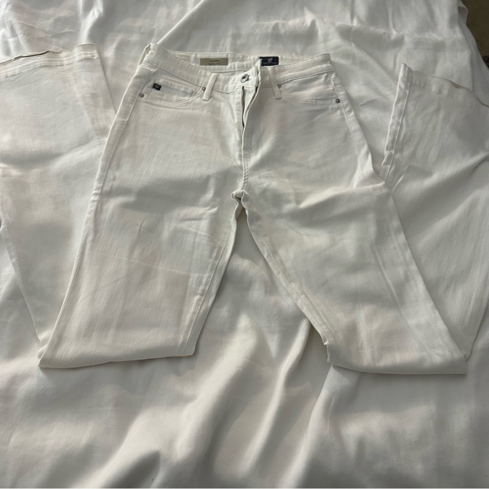 White Flair Leg Jeans